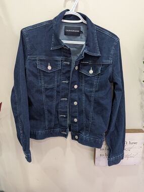 Calvin Klein Jeans Dark Indigo Denim Jacket